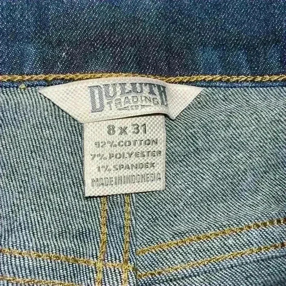 Duluth Trading Company Sz 8x31 Daily Denim Bootcut Jeans Work Appropriate - Picture 5 of 14